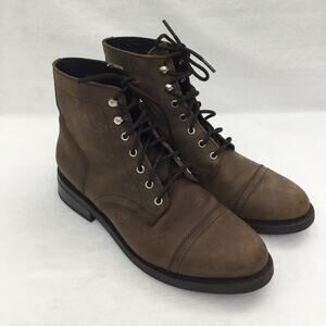 THURSDAY Boot Co Captain Rugged & Resilient Lace Up Leather Men’s Boots 10.5